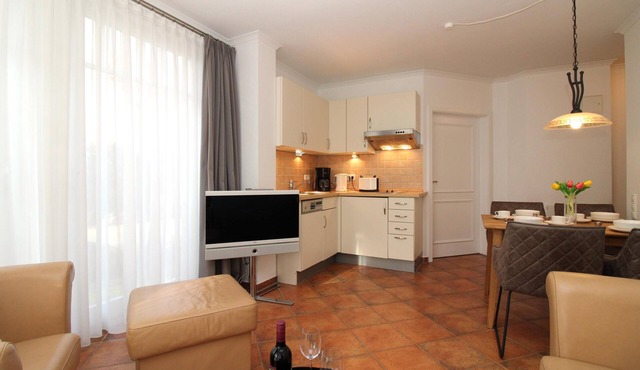 Dünenschloss H2 WE4: modern 3-room apartment close to the beach with large terrace