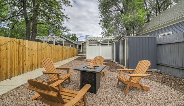 Euro Cottage! Downtown Home w BBQ & Fire Pit
