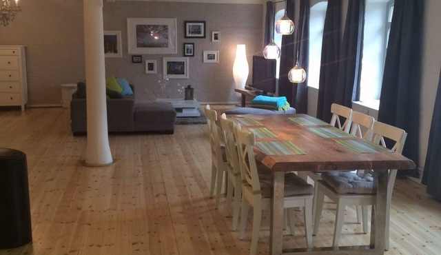 Exclusive loft, quiet and green in Hamburg St Georg, 7 min to the main station