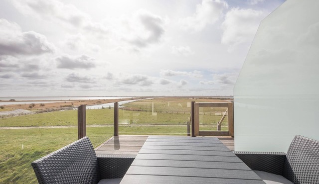 Exklusive Wohnung auf dem Deich an der Nordsee