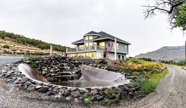 Farm Sustainable Lodge in Molina The Waterfall