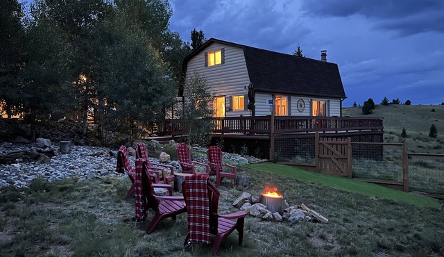 Fenced in Mountain Cabin. Welcome to Camp Loon.