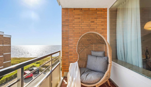 Ferienwohnung Margaritha in List auf Sylt mit Meerblick und direkt am Strand