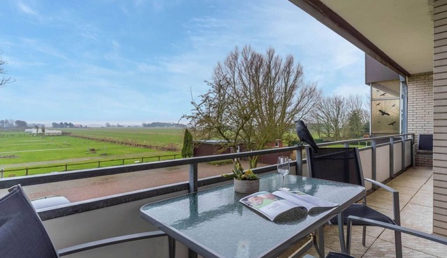 Ferienwohnung mit Balkon in Westerdeichstrich
