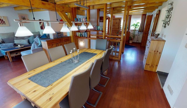 Fewo 1 in der Wassermühle Lutterbek mit Terrasse, Außenpool, Sauna, Hottube und Grillkota