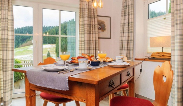 Fewo im Waldhaus: Sauna Jacuzzi Kamin