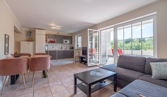 fewo1846 - Fördeblick I (App. 670)/Studio apartment with balcony on the mezzanine floor