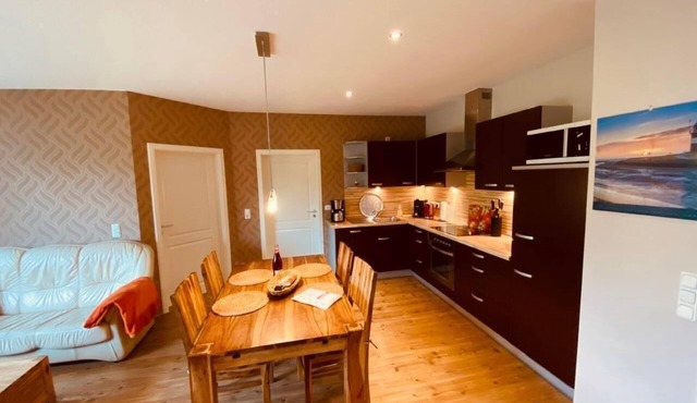 Flat in Wulfen with garden, barbecue and terrace