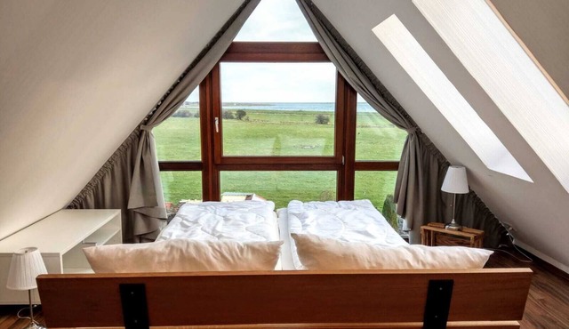 Freier Blick auf die Schleimündung - Erstklassige Ferienwohnung in Maasholm
