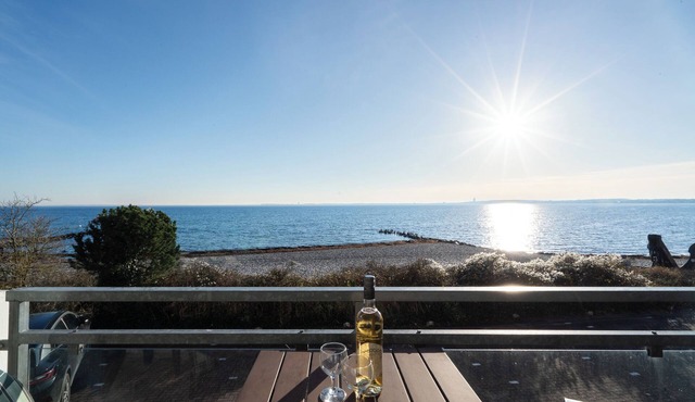 Front row by the sea - it doesn't get any closer