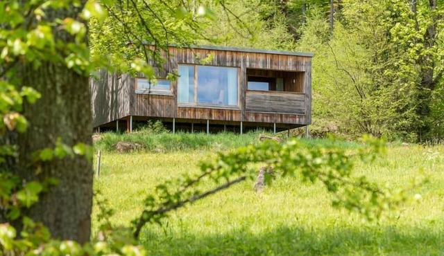 Gemütliches Holzhaus für 4 Personen in ökologischer Bauweise