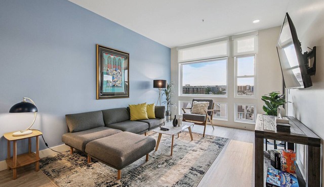 Golden Hour | 1BR LoHi Loft | Balcony | Dog-Friendly