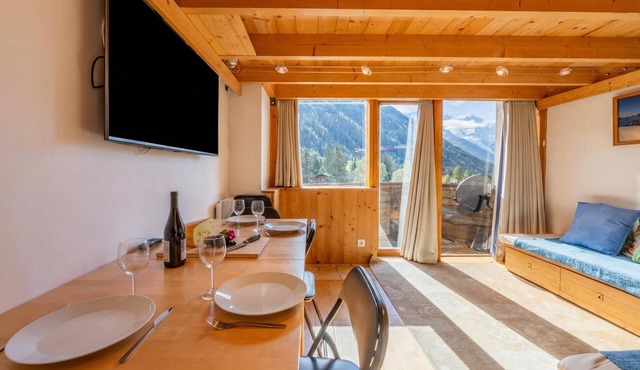 Grand Roc C317 280m from Slopes, Mont-Blanc View, Parking & WiFi, Argentière (Chamonix), France