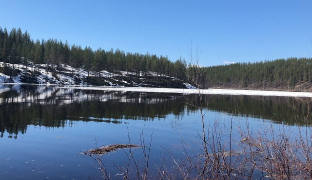 Great view on the lake and near to Iso-Syöte ski resort