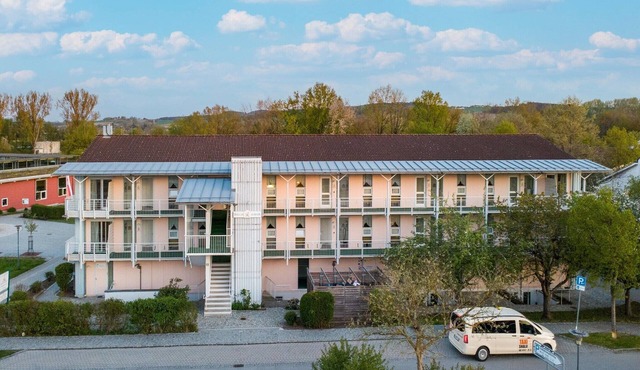 Großes Studio am Kurpark in Bad Birnbach mit Balkon