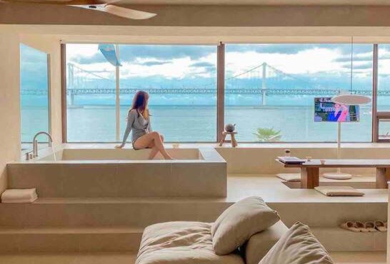Gwangan Bridge View Beachfront 3BR Apartment 1min to Beach, Stay Goznuk