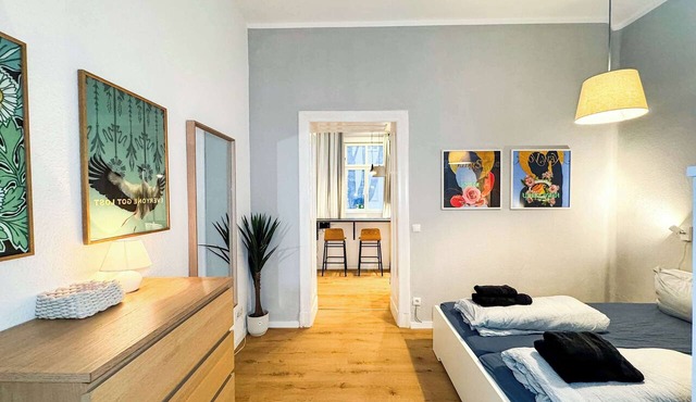 High-design Loft for 4 in the center of Pberg