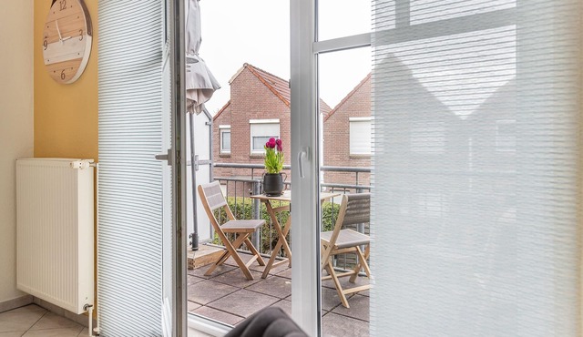 High-quality and bright: The upstairs apartment offers the fine and sat