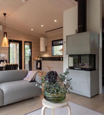 Hirsihuvila Villa Letto, pihasauna & ulkoporeamme