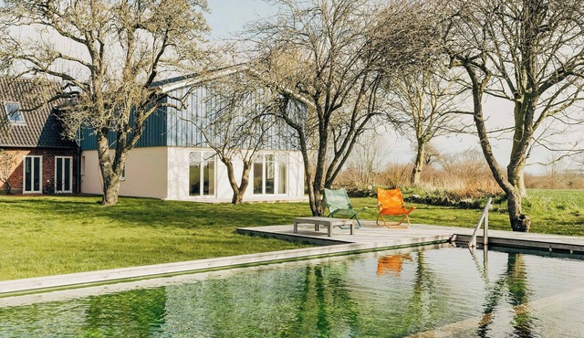 Holiday haven with swimming pond near Flensburg