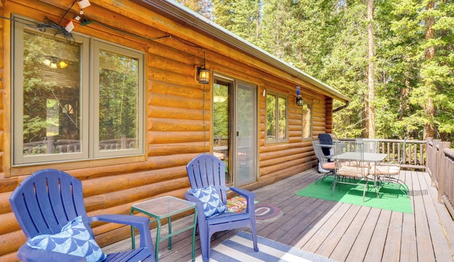 Hot Tub Hideaway w/Views & Deck in Fairplay!