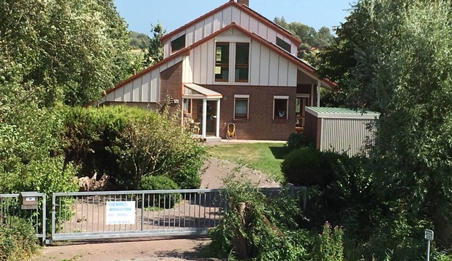 House "NordSeeStern", detached, right on the North Sea dike with a fireplace