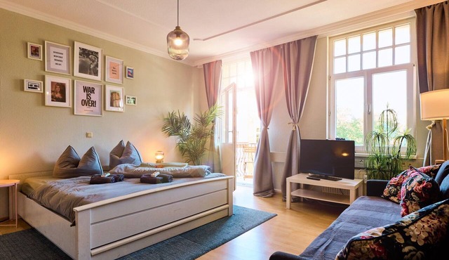 ★ Jugendstil Flat with 2 bedroom in the ❤ of Erfurt ★