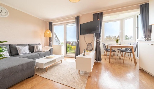 Küstenperle Nordsee Gemütliches Deich-Apartment perfekt für Paare, kleine Fam und Urlaub mit Hund, Sauna im Haus gebpfl