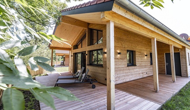 Komfortables ebenerdiges Chalet im Vital Camp Bayerbach