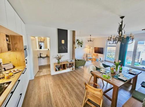 LÜFTLE neue gemütliche große Familien Ferienwohnung im Allgäu nähe Bodensee