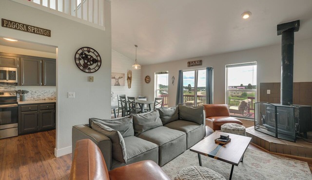 Lake + Mountain Views! Pagosa Springs Getaway