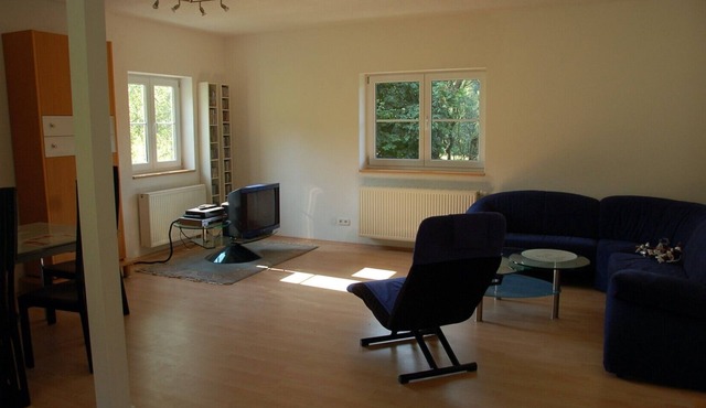 Large and modern equipped vacation apartment on a former farm