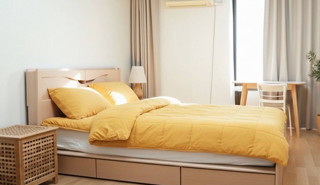 [Legal] Yongsan KTX & HIVE 5~10min l 2BR Stay l cleaning on e.day
