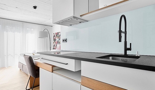 Livisit bergapartment 35 - double room 27 sqm - with south-facing balcony