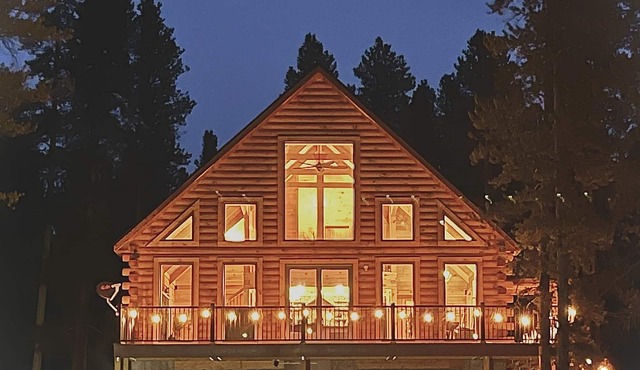 Log Home at 10,000ft!