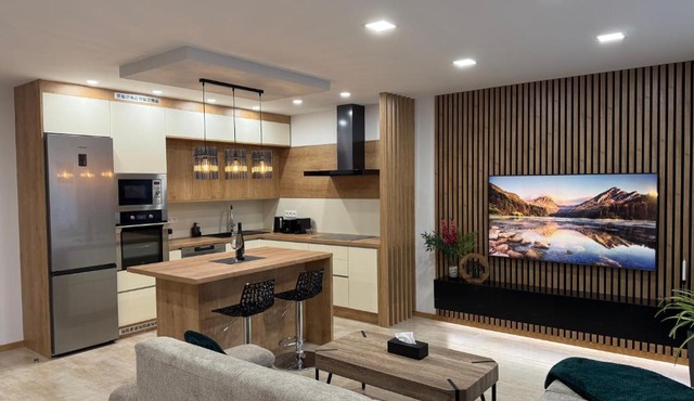 Luxury apartment near Prague - Garden - Parking