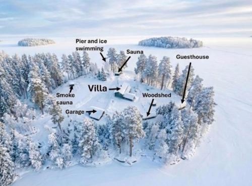 Luxury Wilderness Villa on Private Peninsula