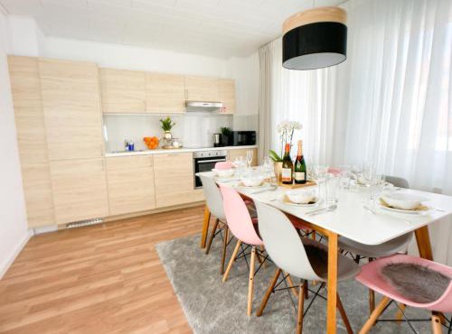 M-Style 02 Apartment mit Balkon 24h Self-Check-In, Free Parking, Netflix