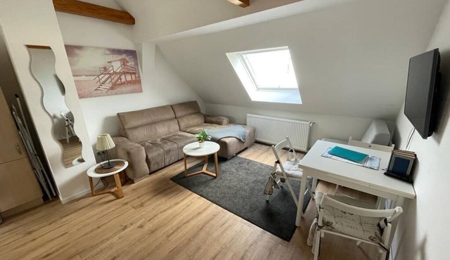 Maisonette apartment Schleusentor close to the Rostock river bath