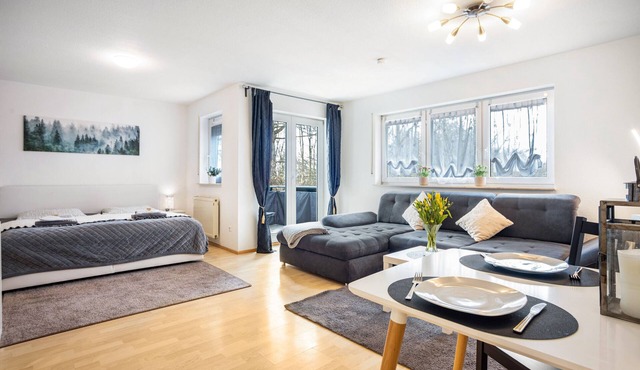 Modern Accommodation in Leutkirch with Mountain View, Wi-Fi & Balcony