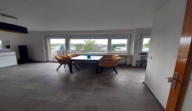 Modern apartment with balcony