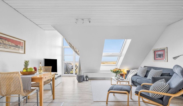 Modern beachfront apartment in Stein with exceptional sea view and terrace