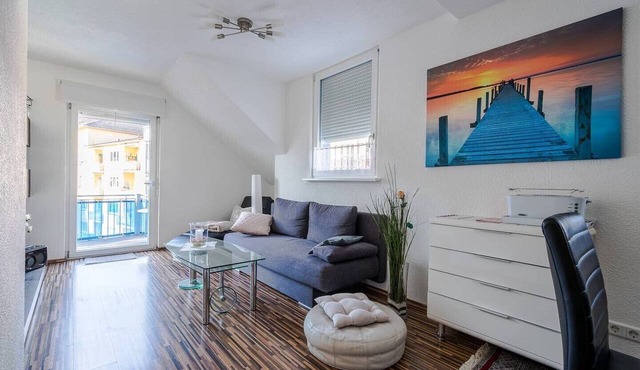 Modern Holiday Apartment "Konstanz City im Paradies" with Wi-Fi and Balcony