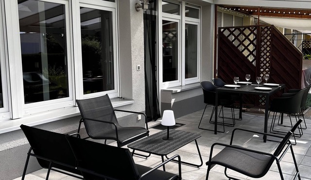 Moderner Tiny-bungalow am See in der Oberlausitz zum Radfahren, Wandern, Angeln