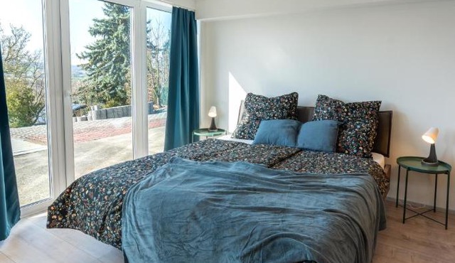 Modernes Apartment mit Odenwald-Panoramablick