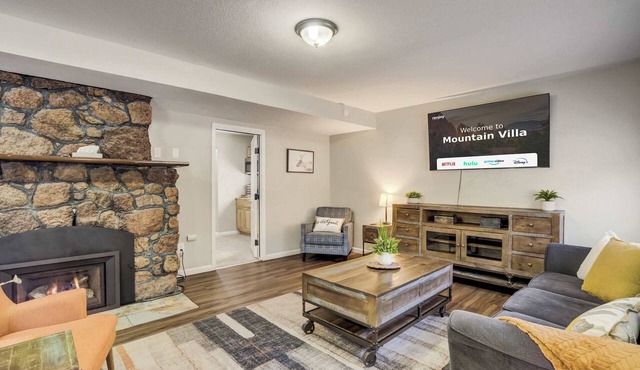 Mountain Villa! Scenic Getaway with Hot Tub