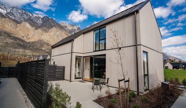 Nestled below the Remarkables