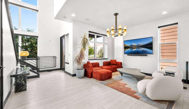 New Listing! Mountain Views | Smart Home | Theater | Rooftop Firepit
