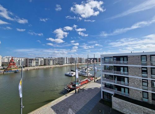 Panorama am neuen Hafen