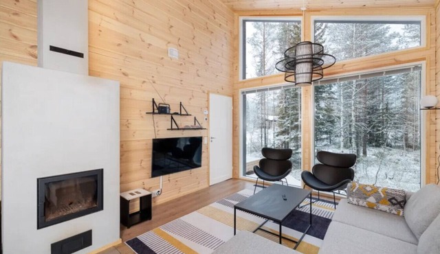 Porevillas Iso-Syöte A | Jacuzzi & Sauna